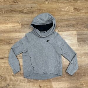Nike Sportswear Tech Fleece Pullover Grey Hoodie